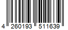 Barcode 4260193511639