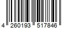 Barcode 4260193517846
