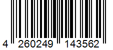 Barcode 4260249143562