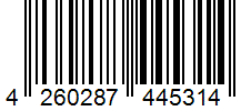 Barcode 4260287445314