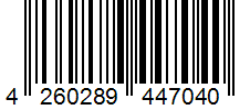 Barcode 4260289447040