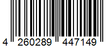 Barcode 4260289447149