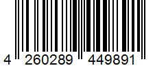 Barcode 4260289449891