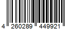 Barcode 4260289449921