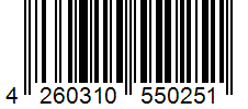 Barcode 4260310550251