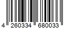 Barcode 4260334680033