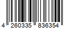 Barcode 4260335836354