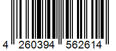 Barcode 4260394562614