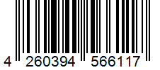 Barcode 4260394566117