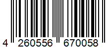 Barcode 4260556670058