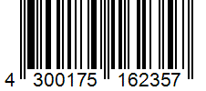 Barcode 4300175162357