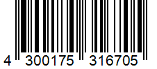 Barcode 4300175316705