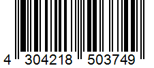 Barcode 4304218503749