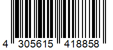 Barcode 4305615418858