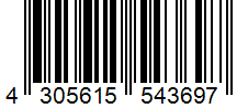 Barcode 4305615543697