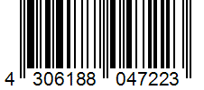 Barcode 4306188047223