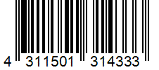 Barcode 4311501314333