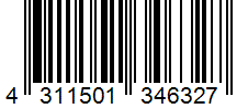 Barcode 4311501346327