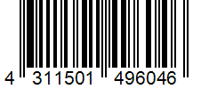 Barcode 4311501496046
