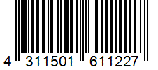 Barcode 4311501611227