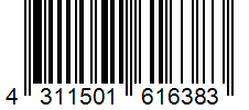 Barcode 4311501616383