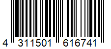 Barcode 4311501616741