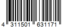 Barcode 4311501631171