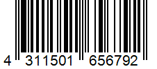 Barcode 4311501656792