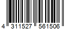 Barcode 4311527561506