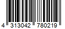 Barcode 4313042780219