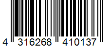 Barcode 4316268410137