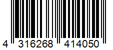 Barcode 4316268414050
