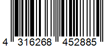 Barcode 4316268452885
