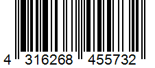 Barcode 4316268455732