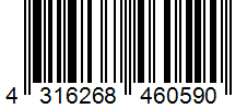 Barcode 4316268460590