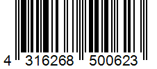 Barcode 4316268500623