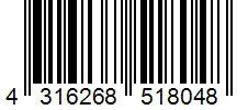 Barcode 4316268518048