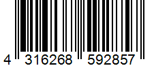 Barcode 4316268592857