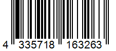 Barcode 4335718163263