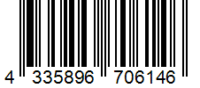 Barcode 4335896706146