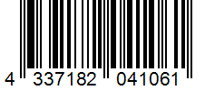 Barcode 4337182041061