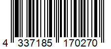 Barcode 4337185170270