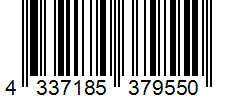 Barcode 4337185379550
