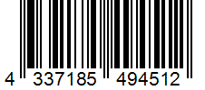 Barcode 4337185494512