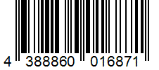 Barcode 4388860016871