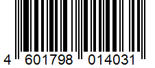 Barcode 4601798014031