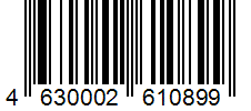Barcode 4630002610899