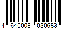 Barcode 4640008030683