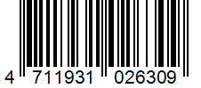 Barcode 4711931026309