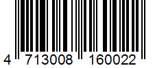 Barcode 4713008160022